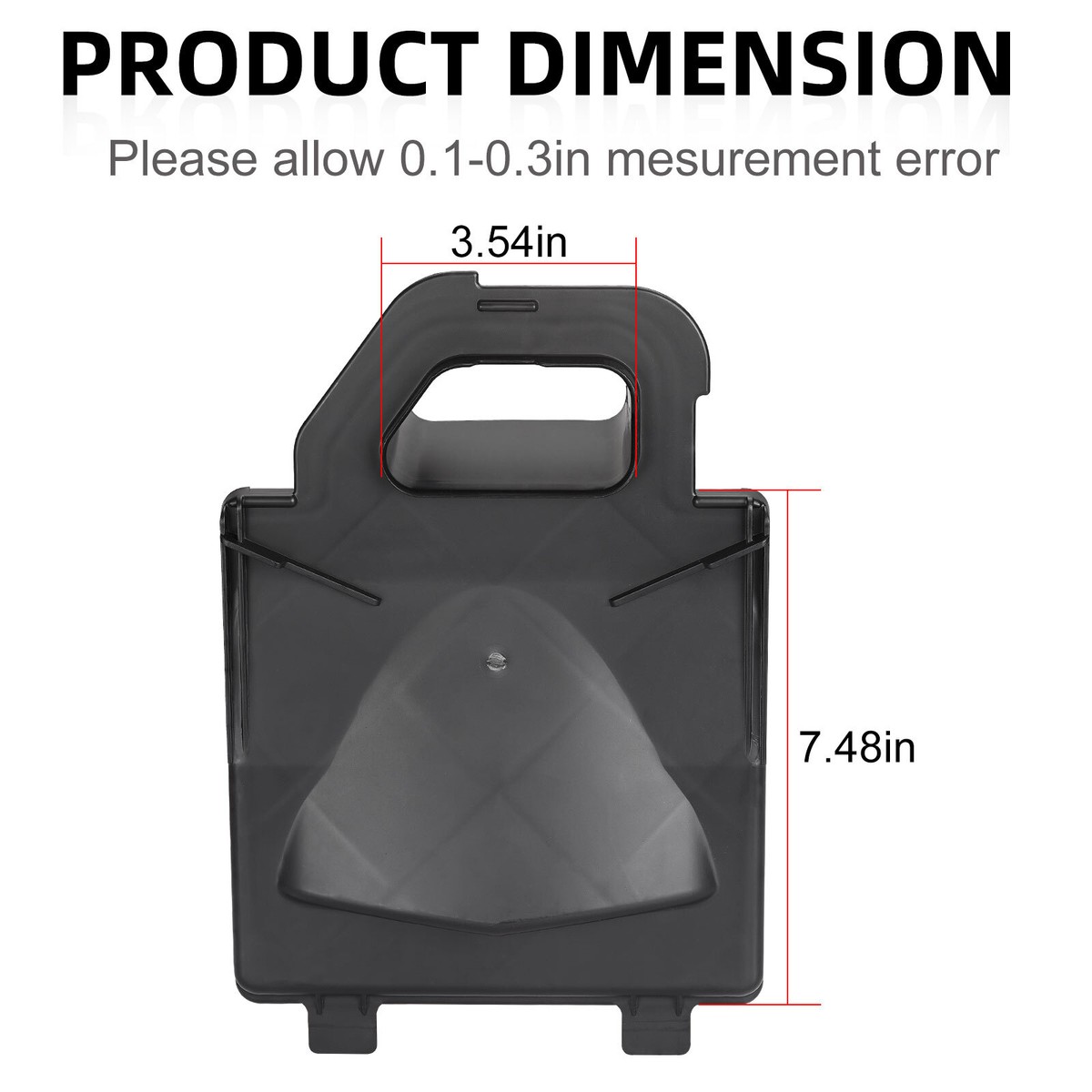 MOTO1988 Air Intake Filter Box Lid Cap For Yamaha YFZ450 2004-2013 – Black, 5TG-14412-01-00 Replacement