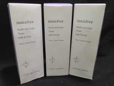  Best Price Lot 3x  innisfree Orchid Youth Enriched Toner Hyaluronic Acid 6.76