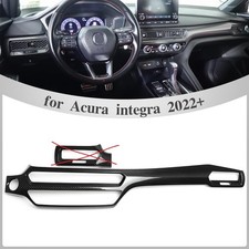 Dry Carbon Fiber Dashboard Panel Vent Bezel For Acura Integra Type S De5 2023-26 Dry Carbon Fiber Dashboard Panel Vent Bezel For Acura Integra Type S De5 2023-26