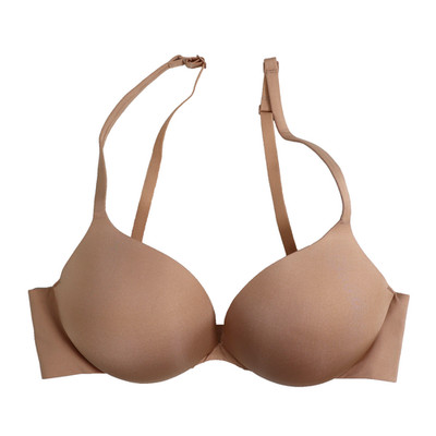 SKIMS Ultimate Push Up Plunge Bra BA-PLG-9214, Clay, 32C