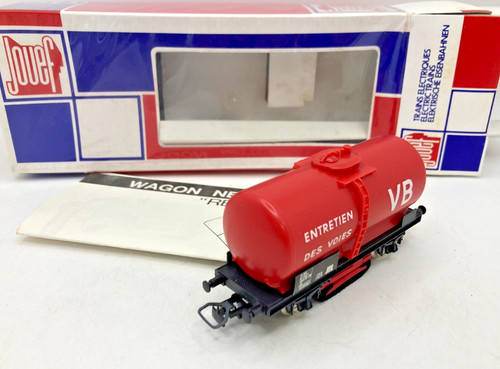 45716 JOUEF / FRANCE / 6495 SNCF WAGON CITERNE VB ENTRETIEN  DES VOIES 1/87 / HO | Zustand: Occasion