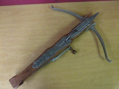 Medieval Wood/Metal Crossbow 26