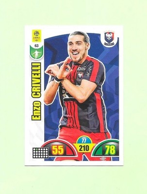 Adrenalyn XL Karten 2018/19 Panini Nr. 63 - Caen - Enzo Crivelli