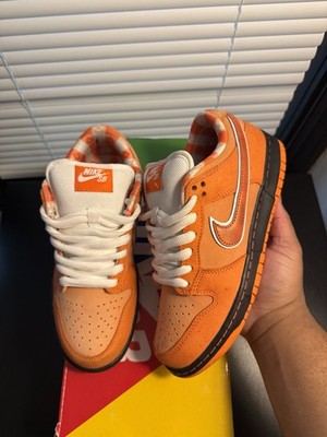 Nike Dunk Low SB x Concepts Orange Lobster Size 6 Clean Condition