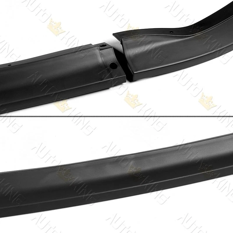 APTO 2011-2014 SUBARU WRX STI 3 PIEZAS NEGRO ESTILO CS2 PARACHOQUES DELANTERO CARROCERÍA SPOLIER LIP Foto 3 de 4