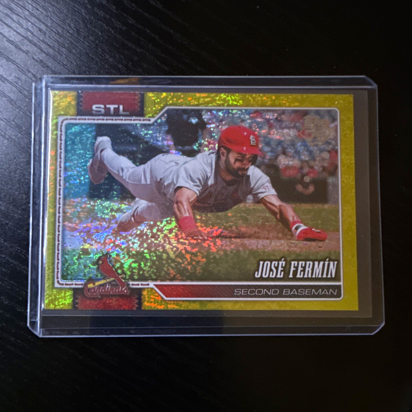 #612 Jose Fermin 2026 Topps - Yellow Holo Foil /399