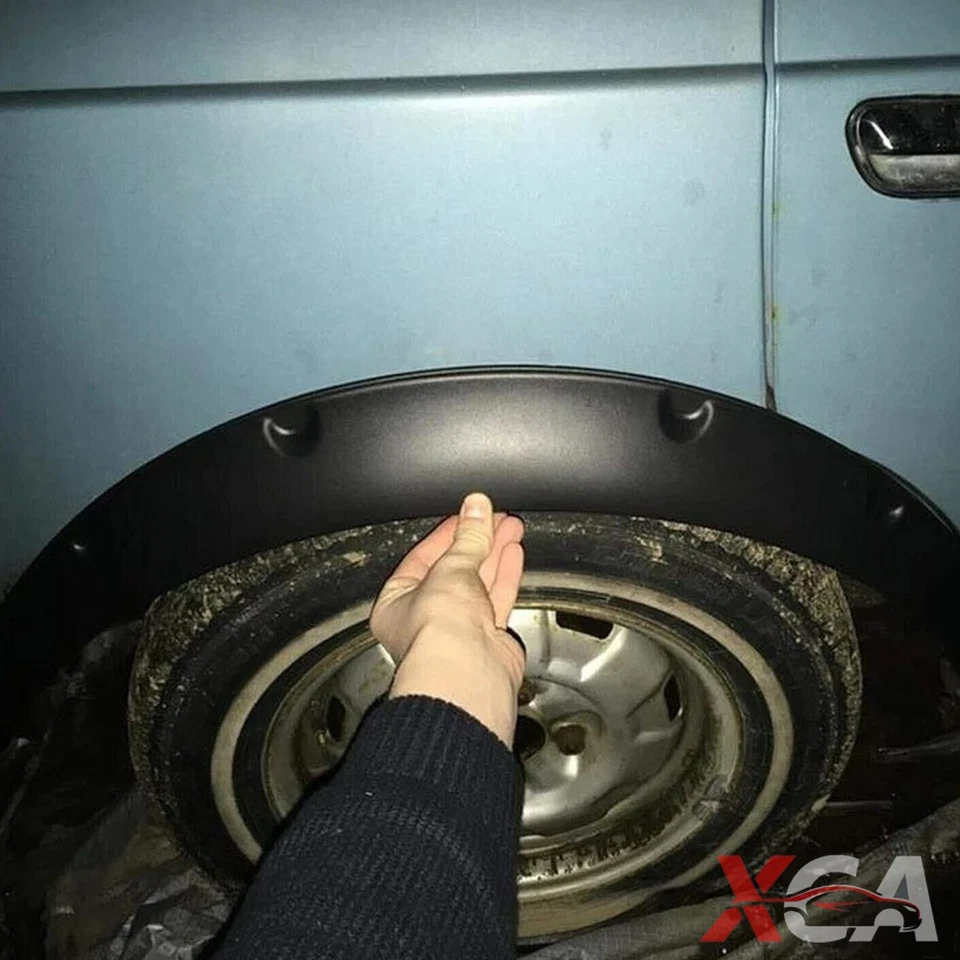 4,5-дюймовые расширители крыльев гибкие дополнительные более широкие колесные арки для Toyota Yaris 2004-2022 - Изображение 3 из 4