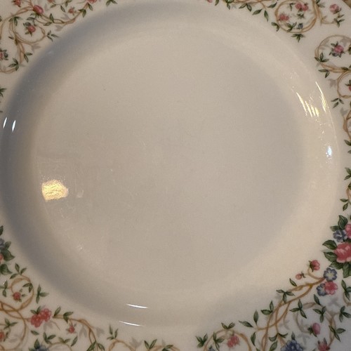 Set di 8 piatti insalata vintage Farberware Monaco 3111 8 pollici fine porcellana oro floreale - Foto 8 di 16