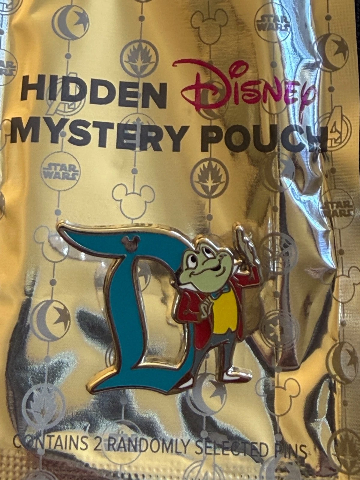 2019 Disneyland Hidden Mickey D Mr Toad Disney Pin