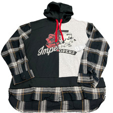 Disney parks Star Wars Hoodie Adult Black Darth Vader Storm Troopers Men XL