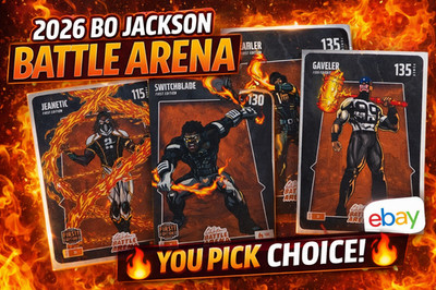 2026 Bo Jackson Battle Arena  Base (Pick Card) Choice The Griffey Set (FIRE)  