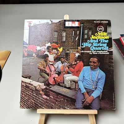 Vintage Milt Jackson Hip String Quartet Vinyl LP Verve V6-8761 Jazz Promo 1968