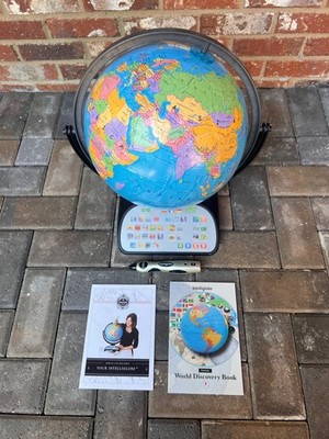 Replogle Intelliglobe II Interactive World Discovery + Pen & Instructions 