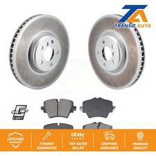 Coat Disc Brake Rotors Semi-Metallic Pad Front Kit For 2021 Toyota GR Supra 2.0L