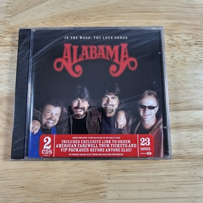 In the Mood: The Love Songs By Alabama (2 CD Set) Enhanced 23 Songs New Sealed