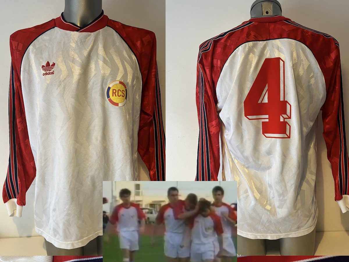 RCS Czechoslovakia Large Adidas Shirt Jersey Trikot Football
