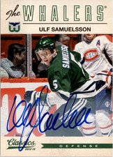 2012-13 Classics Signatures Autographs #194 Ulf Samuelsson Auto - HKY