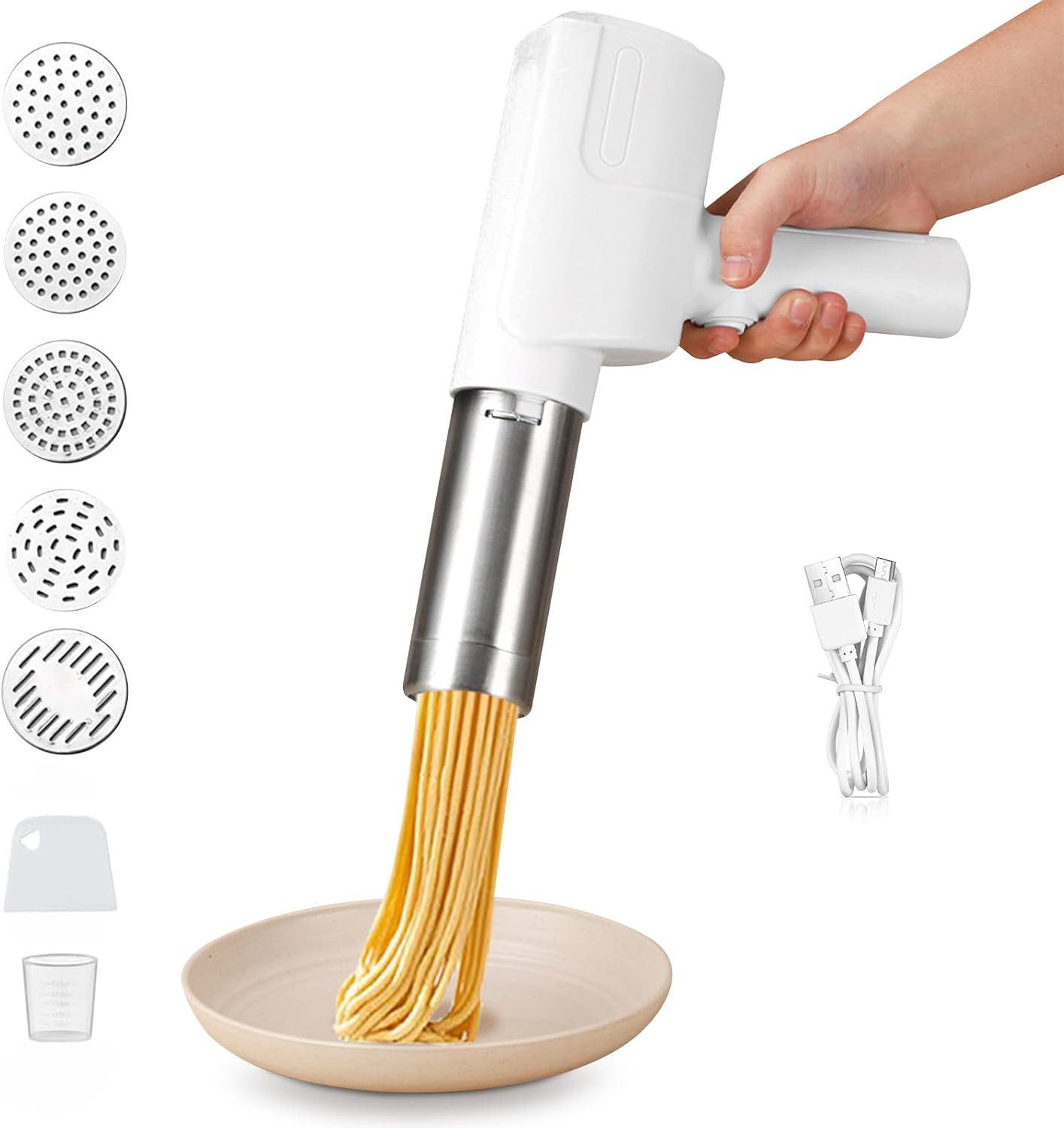 Wireless Macchina per La Pasta Elettrica Macchina per Pasta Fresca Con 5 Modalit