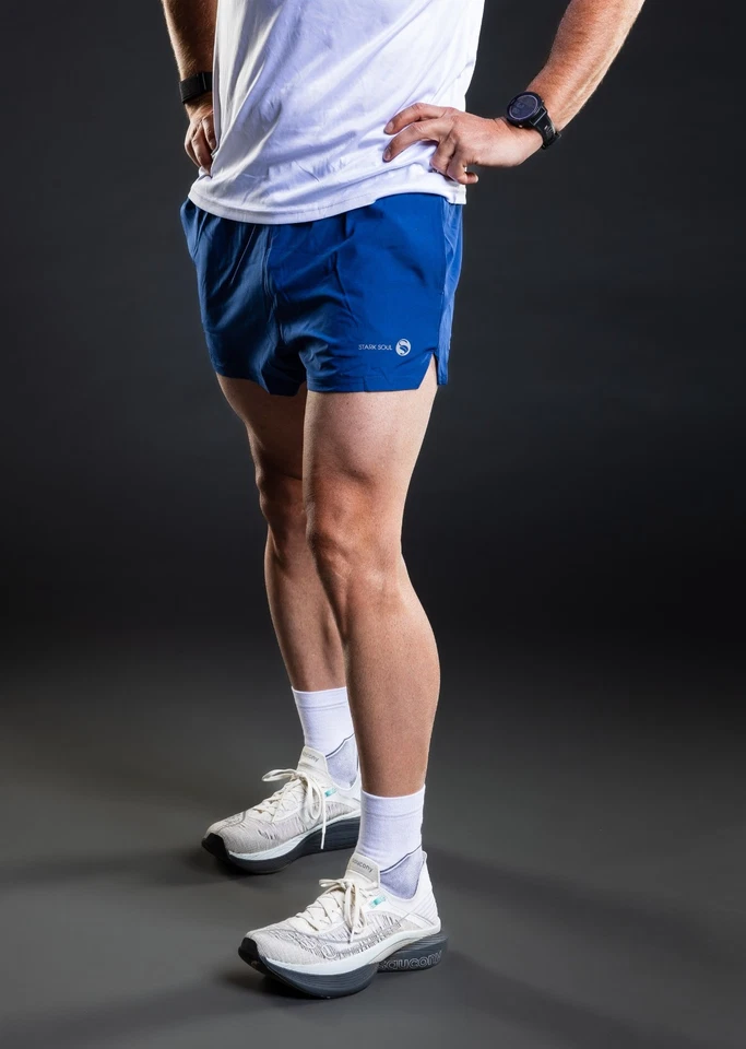 Laufshorts Herren mit Innenslip & Taschen | Atmungsaktiv & leicht | Sporthose - Bild 3 von 4