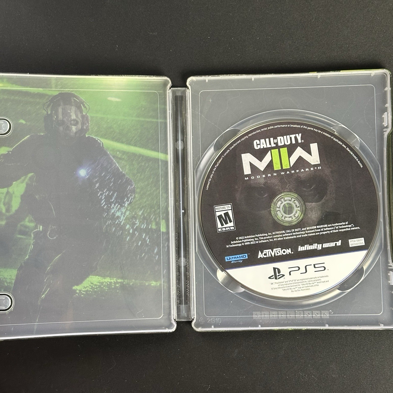 Call of Duty Modern Warfare 2 PS5 Steelbook Edition with Game