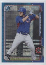 2015 Bowman Chrome Prospects Blue Wave Refractor Victor Caratini #BCP220 k1i