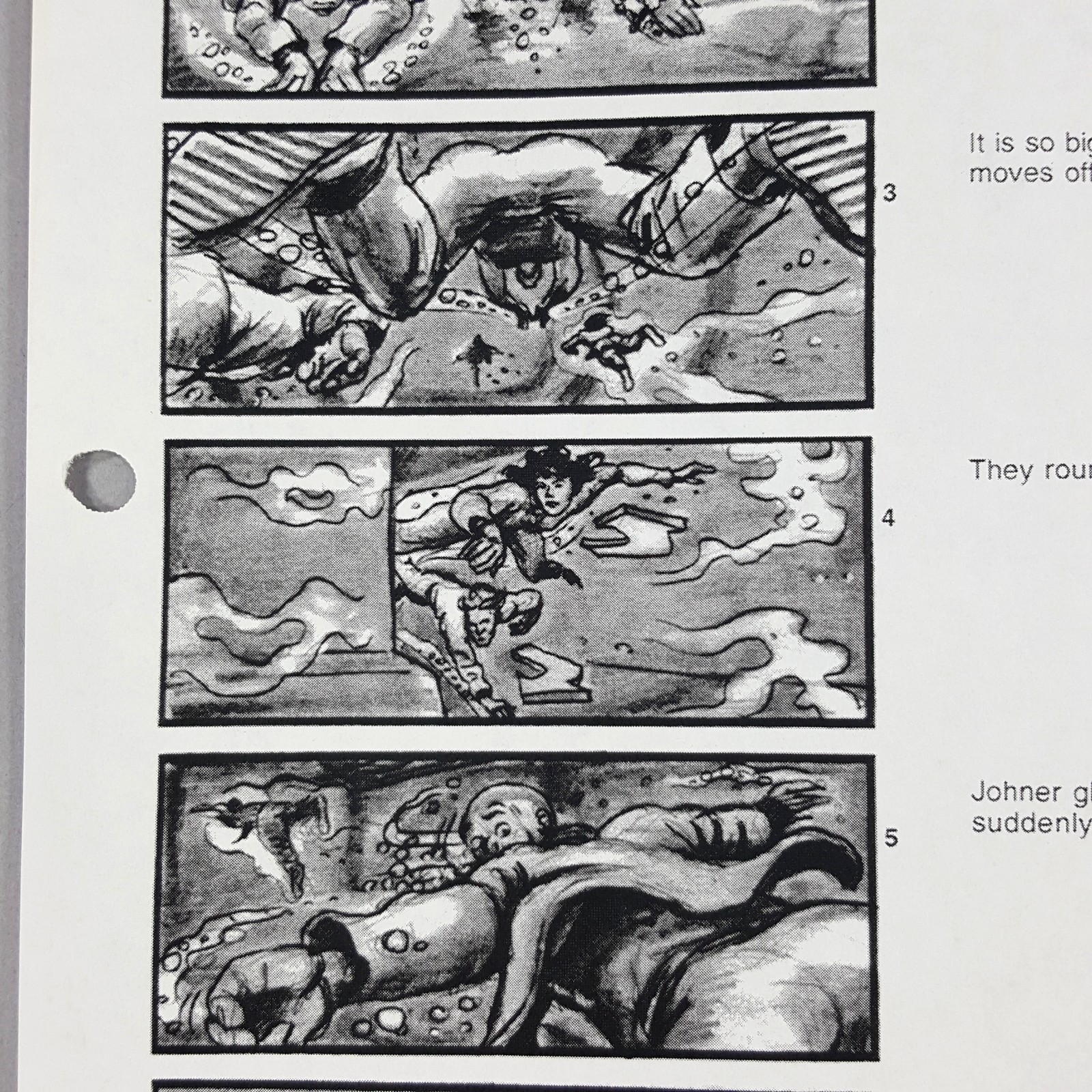 Image 8 of Alien: Resurrection - Production Used Storyboard, Alien Attacks Underwater, COA