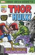 True Believers Kirby 100th Thor Vs. Hulk #1 VG 4.0 2017 Stock Image Low Grade