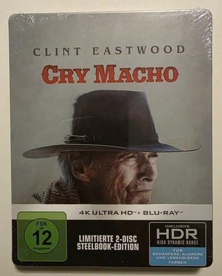 Cry Macho - 4K Steelbook + Blu Ray Limited Edition Clint Eastwood NEU OVP