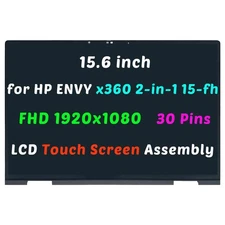 15.6" for HP ENVY x360 15-fh0001la 15-fh0002la LCD Touch Screen Display Assembly