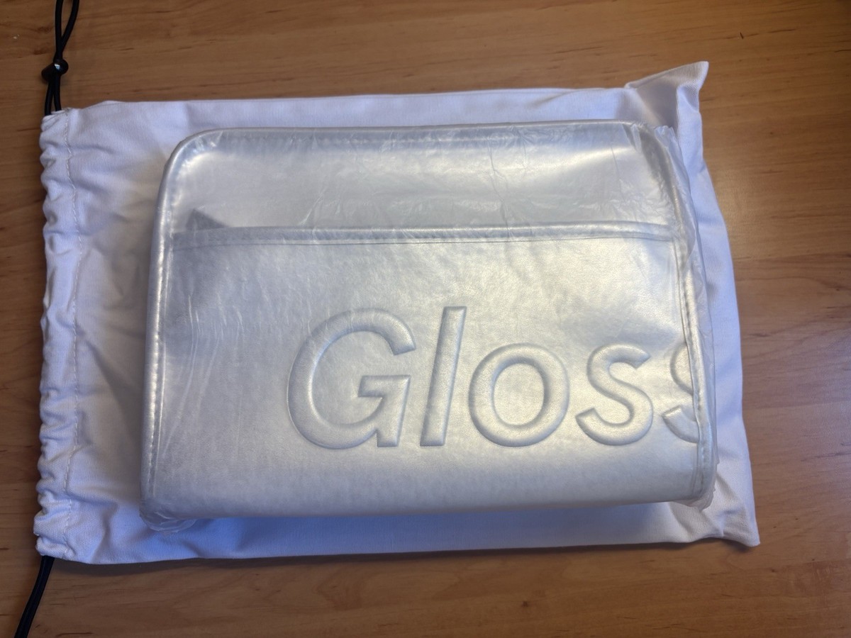 Glossier Chrome Beauty Bag Holiday Collection UK