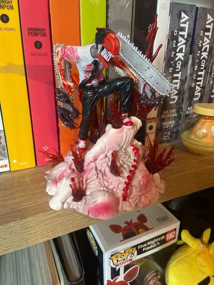 Chainsaw Man Denji Figura 18cm Anime Manga Coleccionista Gaming Modelo Estatua