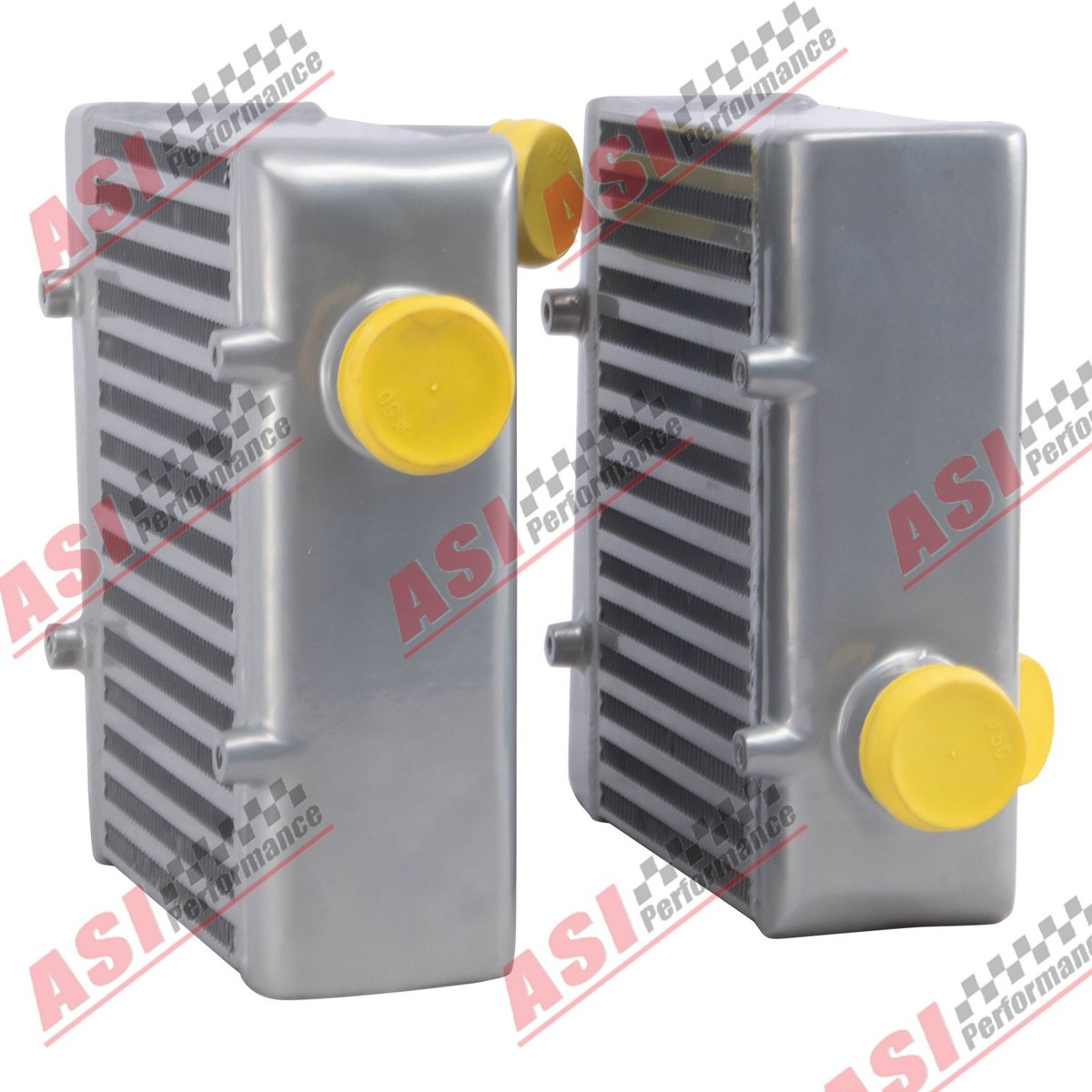 Dual Side Mount Intercoolers Fits NISSAN 300Zx Twin Turbo 1990