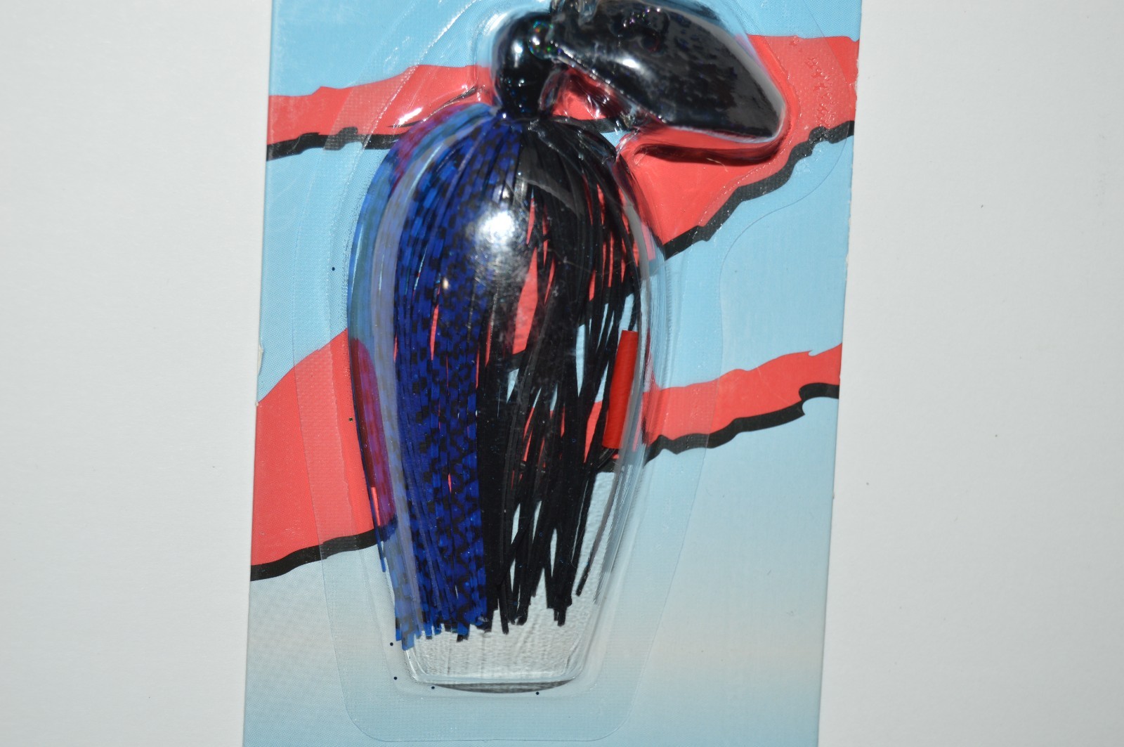 zman z-man tungsten chatterbait elite EVO 1/2oz black blue bass bladed jig - Image 2