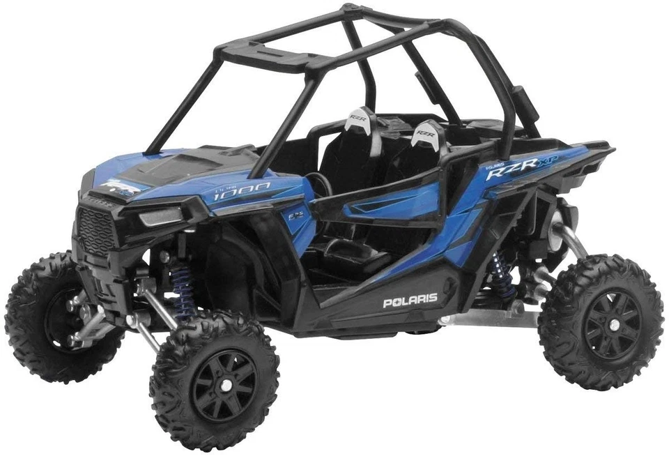 NEWRAY - Quad de couleur Noir et bleu - POLARIS RZR XP 1000 - 1/18 - NEW57593B - Photo 1/1