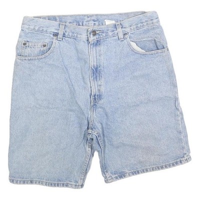 FADED GLORY Herren Shorts Blau Denim Freizeit Größe M W34 Baumwollmischung