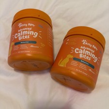 BUNDLE X2 ZESTY PAWS 90ct Calming Bites Behavior Soft Chews