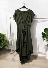 Ladies Olive Green Dress Size S 8/10 SHEIN