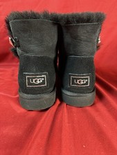 UGG Australia Bailey Button Bling Black Boots for Women for sale