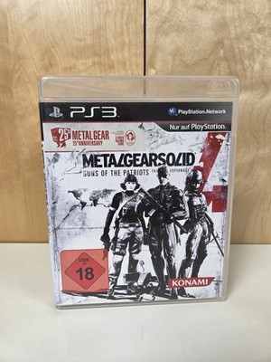 Metal Gear Solid 4 PS3 25th Anniversary Edition | Vollständig | Sehr gut