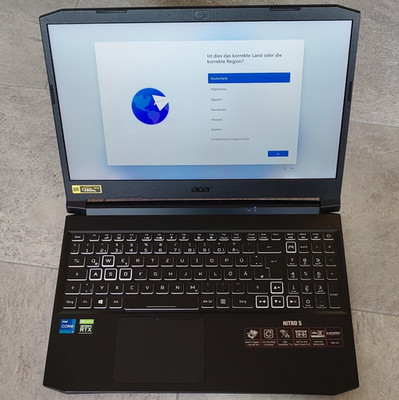 Acer Nitro 5 AN515-57-78DW Intel Core i7 RTX 3070 (Laptop-GPU) QHD 165Hz 1TB SSD