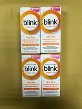 4 Blink Triple Care Dry Eye Lubricating Eye Drops Severe - 0.34oz Each Ex 01/26 
