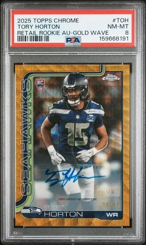 2025 Topps Chrome Tory Horton Refractor (RAW)