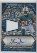 2018 Panini Spectra Aspiring Neon Blue Prizm /99 Kalen Ballage Patch Auto 18t1