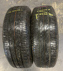 2 X 175 60 R15 81H BRIDGESTONE TYRES B250 5MM TREAD SET OF 2 PART WORN TYRES