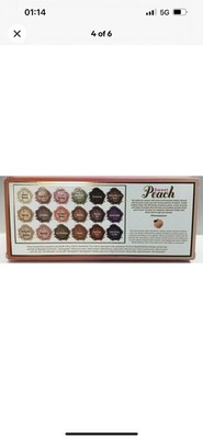 Too Faced Sweet Peach Lidschatten Palette - 18 Farbtöne! Neu in OVP! 