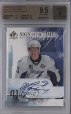 2008-09 SP Authentic Sign of the Times Steven Stamkos BGS 9.5 GEM MINT Auto 2l2