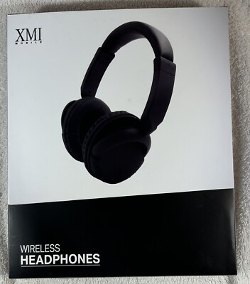 KINGSTAR KS-B777 XMI Wireless Bluetooth On-ear Headphones, Black, Used
