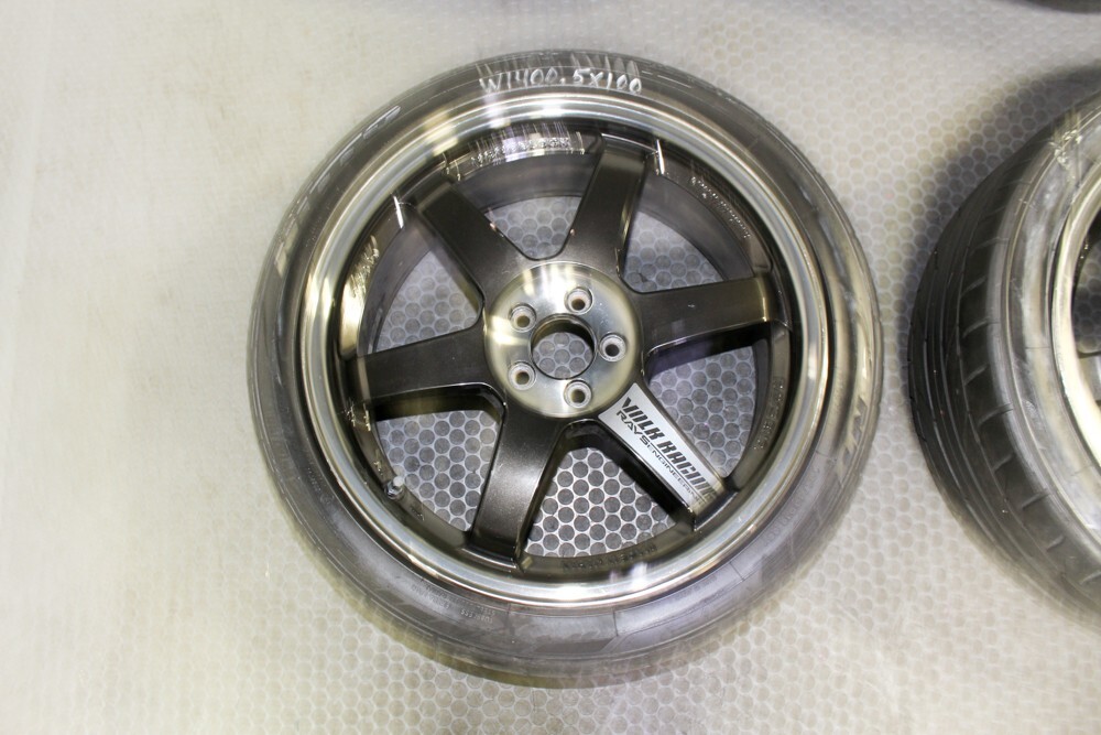 RAYS VOLK RACINGTE37 14×5J 45 4穴 PCD100 RAYS VOLK RACING TE37 14X5J +45 4X100 BRONZE (ANODIZED) (BR