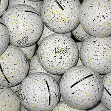 24 Yellow/Black Vice Drip Mix Used Golf Balls - 4A/5A Grades AAAA / AAAAA