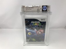 Image of Super Mario Galaxy - Nintendo Wii - Brand New & Sealed WATA 8.0 A 1ST PRINT